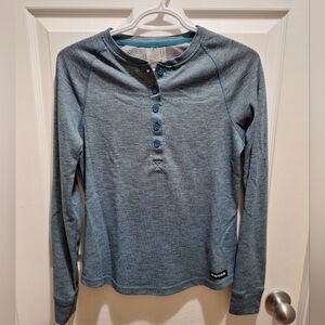 Woods Kelsall Women’s Long-sleeve Henley Shirt